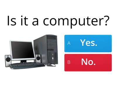 EW1. Unit 1. Revision. Is it...? Yes/No (quiz)