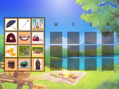 Звуки ш с ж з