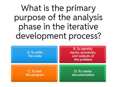 National 5 Computing Science - Software Development Revision