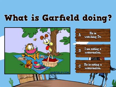 PRESENT CONTINUOUS TENSE