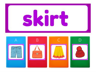 Clothes_Quiz_(25 words) #my_teaching_stuff