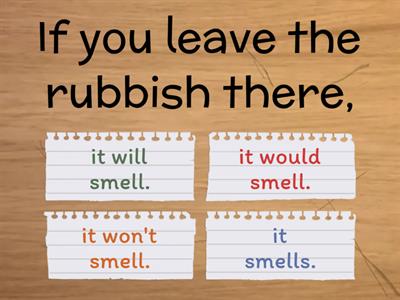 Second and first conditional