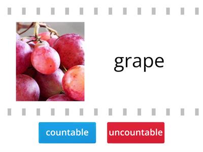 countable and uncountable nouns