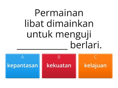 PJ TAHUN 6: ELAK UTUK SELAMAT-PERMAINAN LIBAT 