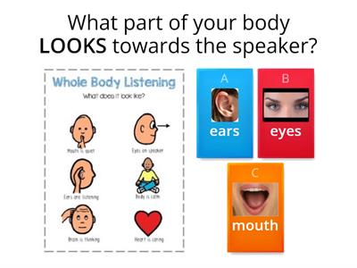 Whole Body Listening Quiz