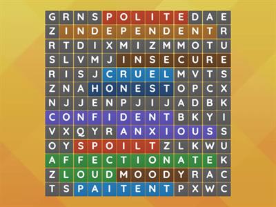 EF - Unit 1B - Int - Adjectives of Personality