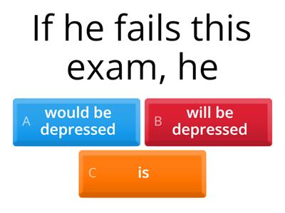  First and second conditional