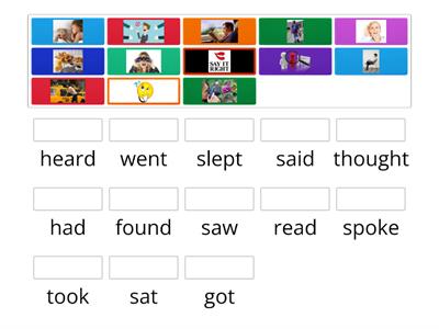 Irregular Verbs (English File Elementary Unit 8)