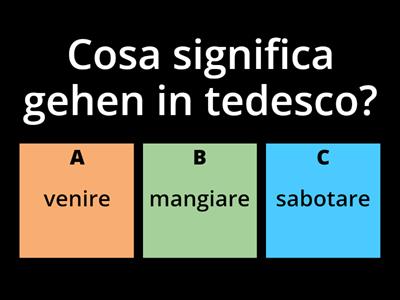 Esercizi Tedesco Verbi -kyo-