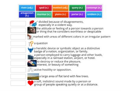 The Utterly Perfect Murder Vocabulary Words