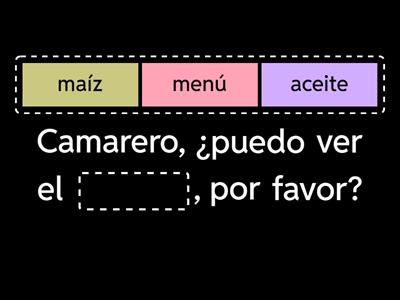 Senderos 2 - Contextos 2 - Completar