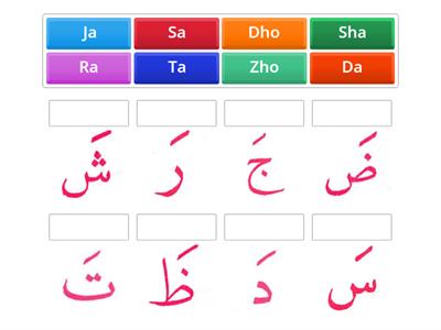 IQRA 1 First Half of Alphabets