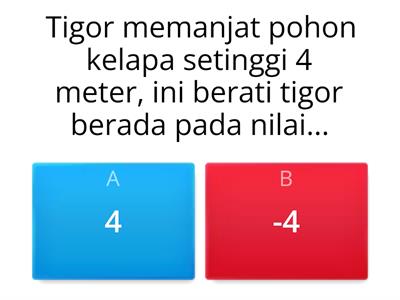 Game matematika bilangan bulat