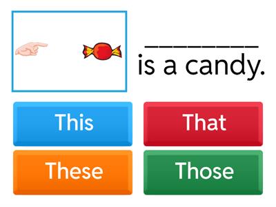 this that these those