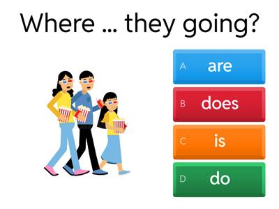 Present Simple and Continuous questions