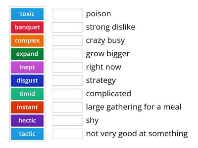 Step 3 Vocab Matching