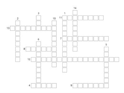 Cruciverba educazione fisica 