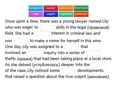 Unit 1.5_A story of a young lawer Lily_2024-2025
