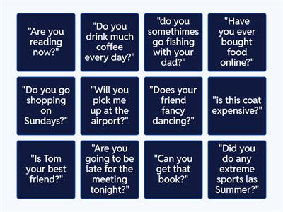 1 Reported Speech Questions