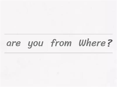 Review Lessons 1 - 4