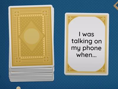 Past simple and past continuous (when/while)