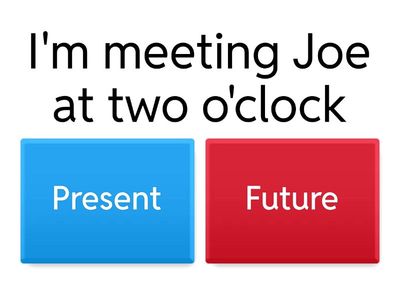 GG3 7.2 of Present continuous for future 