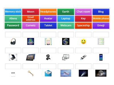 ICT vocabulary