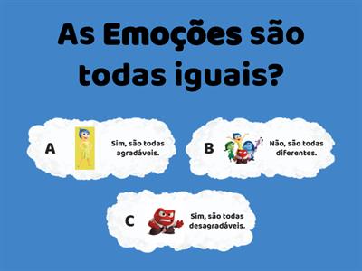 Descobrir as EMOÇÕES