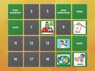 daily routine in english