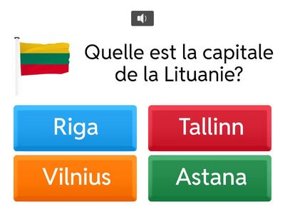Capitales Européennes et Extraeuropéennes