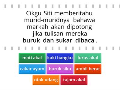 Darjah 4 - Unit 3 Pelajaran 3 - Peribahasa