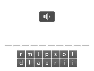 Week 7 (7-12): Spelling