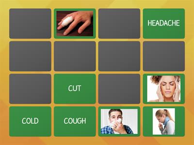 PJ4 - U5 - health problems - memory game