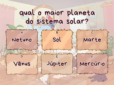 Perguntas sobre o sistema solar