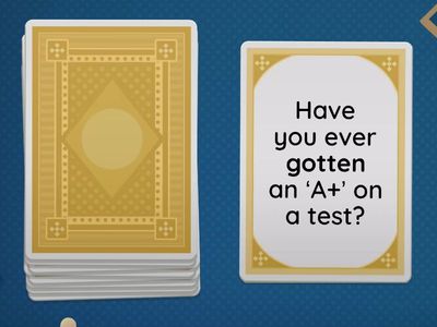 (Student 'A') Present Perfect Questions: Have you ever....?