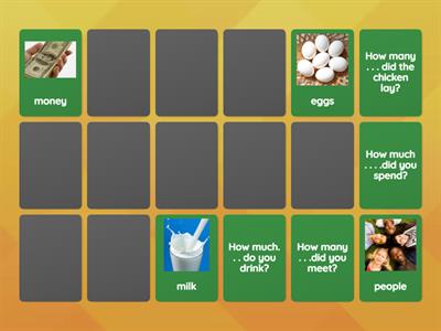 How much . . .? /How many . . .? _Worksheet