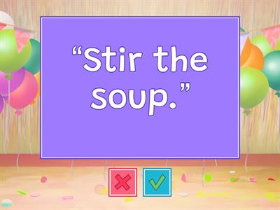 SK I1 Food Simon Says... (Food verbs)
