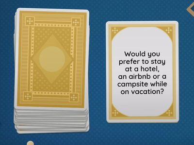 B2 | Conversation questions - traveling