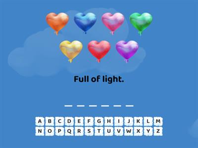 Be Curious 4. Unit 5 Vocabulary 2