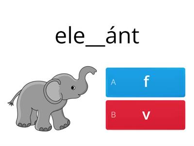 Az f-v betűk differenciálása 