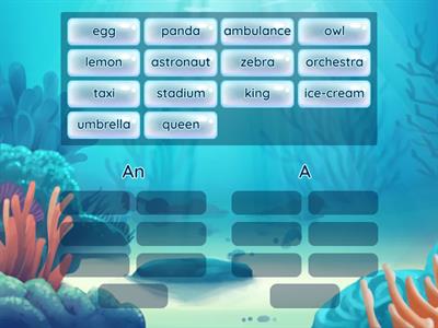 A or An - Group sort