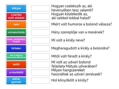 Mátyás király udvari bolondja