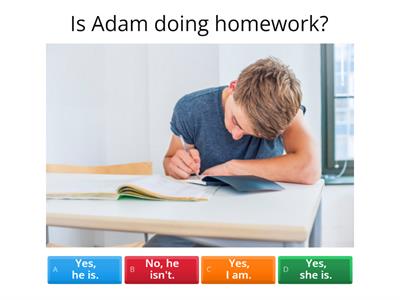 Present Continuous - Questions (new)