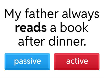 Active or Passive Voice? 