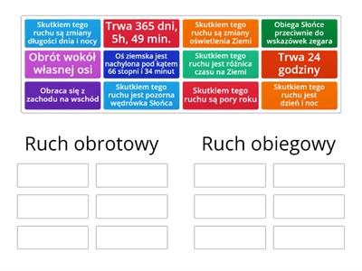  Ruch obrotowy i obiegowy Ziemi 