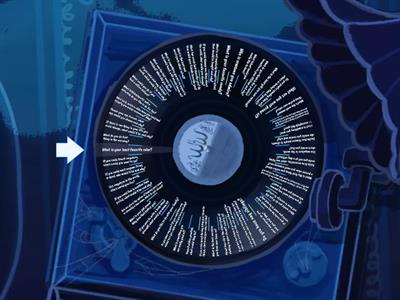 50 random questions wheel