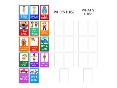 Share It! 1 - Unit 2: Who's this? / What's this?