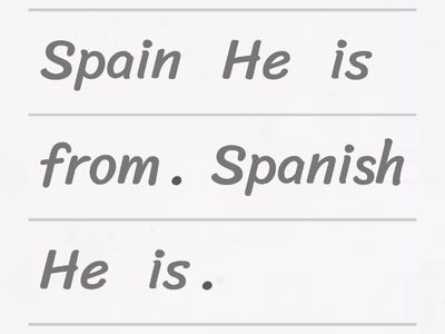 countries and nationalities