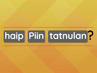 卓群布農語九階3-7句子排列