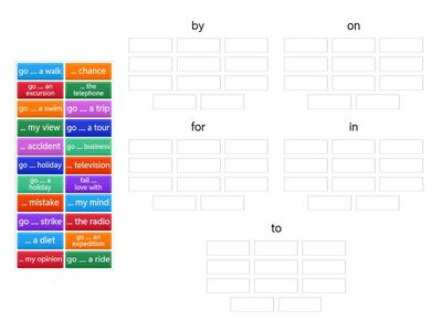Prepositions With Nouns . Part II-3